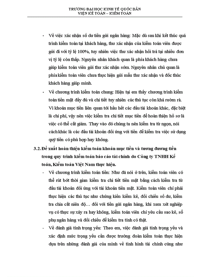 image for page Kiểm toán khoản mục tiền và các khoản tương đương tiền trong kiểm toán báo cáo tài chính