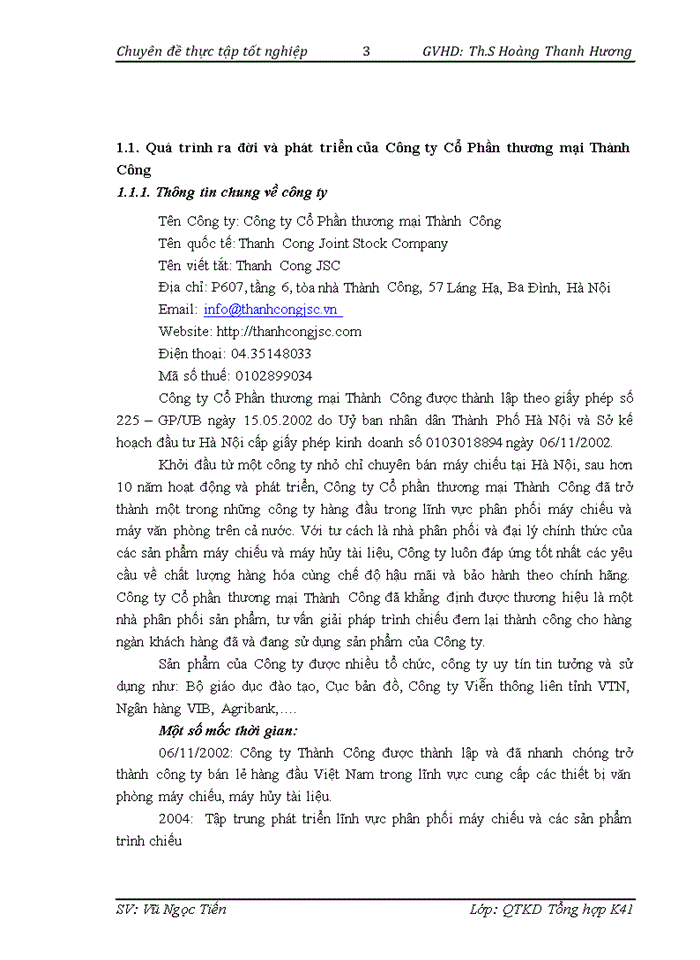 image for page Giải pháp nhằm nâng cao chất lượng dịch vụ sau bán hàng của Công ty Cổ phần thương mại Thành Công