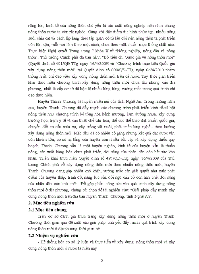 image for page Giải pháp đẩy mạnh xây dựng nông thôn mới trên địa bàn huyện Thanh Chương, tỉnh Nghệ An