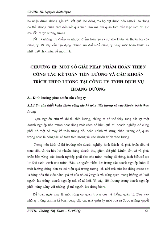 image for page Thực trạng kế toán tiền lương và các khoản trích theo lương tại Công ty TNHH Dịch vụ Hoàng Dương