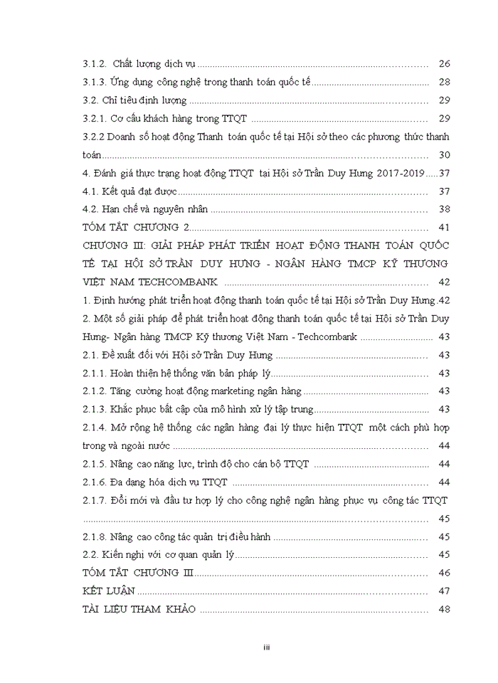 image for page Phát triển hoạt động thanh toán quốc tế tại Hội sở Trần Duy Hưng - Ngân hàng thương mại cổ phần Kỹ Thương Việt Nam Techcombank