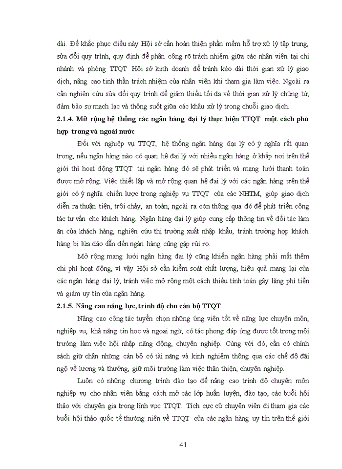 image for page Phát triển hoạt động thanh toán quốc tế tại Hội sở Trần Duy Hưng - Ngân hàng thương mại cổ phần Kỹ Thương Việt Nam Techcombank