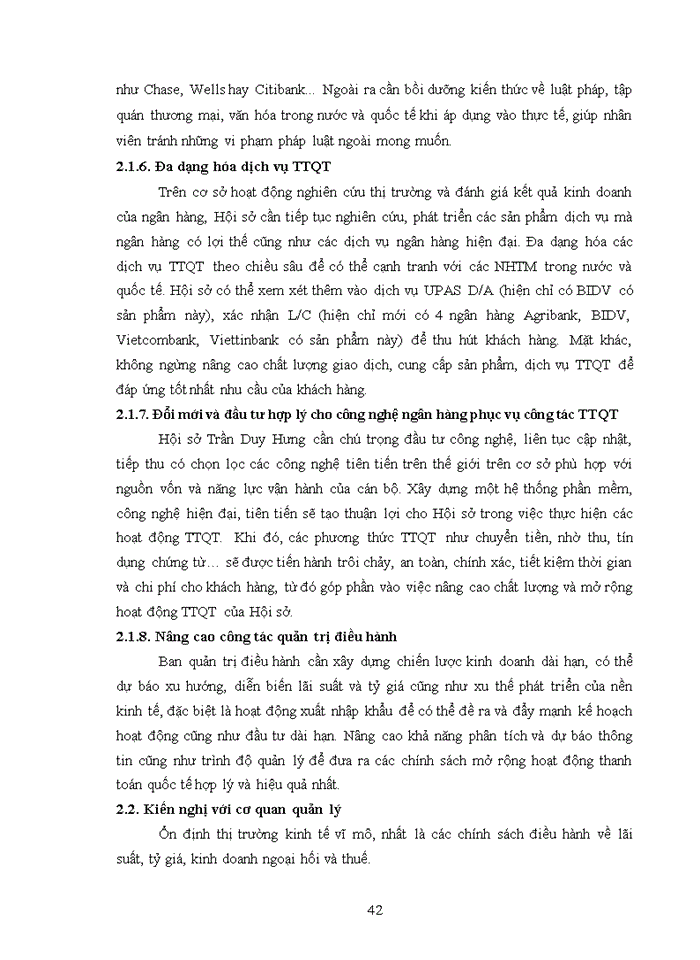 image for page Phát triển hoạt động thanh toán quốc tế tại Hội sở Trần Duy Hưng - Ngân hàng thương mại cổ phần Kỹ Thương Việt Nam Techcombank