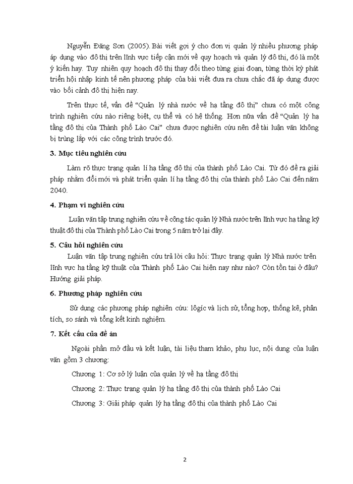 image for page Quản lý nhà nước về hạ tầng đô thị” chưa có một công trình nghiên cứu nào riêng biệt, cụ thể và có hệ thống. Hơn nữa vấn đề “Quản lý hạ tầng đô thị của Thành phố Lào Cai