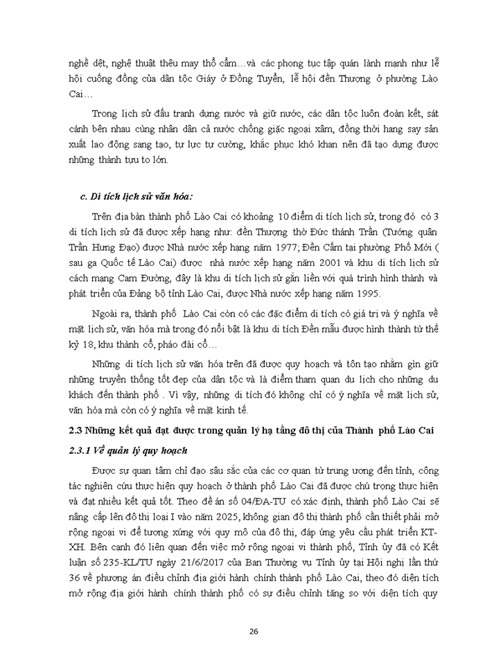 image for page Quản lý nhà nước về hạ tầng đô thị” chưa có một công trình nghiên cứu nào riêng biệt, cụ thể và có hệ thống. Hơn nữa vấn đề “Quản lý hạ tầng đô thị của Thành phố Lào Cai