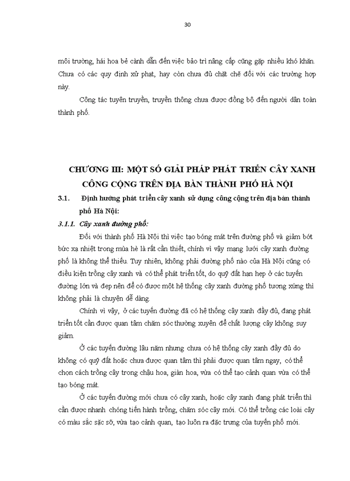 image for page Thực trạng cây xanh sử dụng công cộng đô thị tại thành phố hà nội và giải pháp