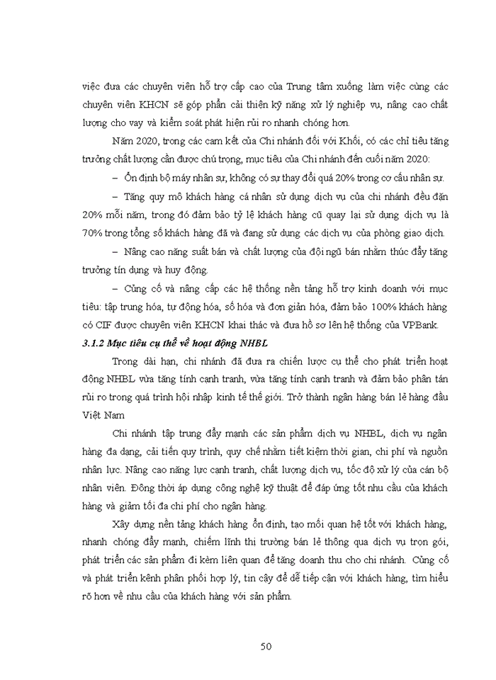 image for page Phát triển dịch vụ ngân hàng bán lẻ tại ngân hàng Thương mại Cổ phần Việt Nam Thịnh vượng- Chi nhánh Kinh Đô