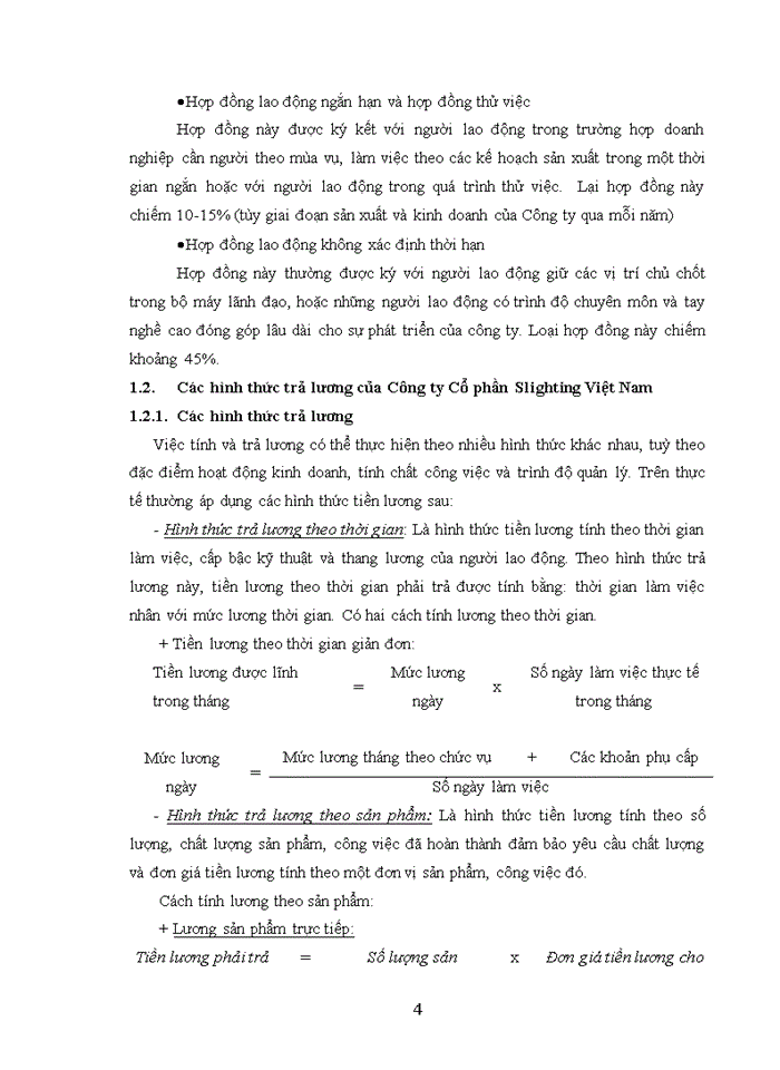 image for page Kế toán tiền lương và các khoản trích theo lương tại công ty cổ phần slighting việt nam