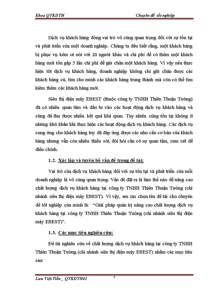 image for page Nâng cao chất lượng dịch vụ  khách hàng tại siêu thị điện máy ebest (thuộc công ty tnhh thiên thuận tường)