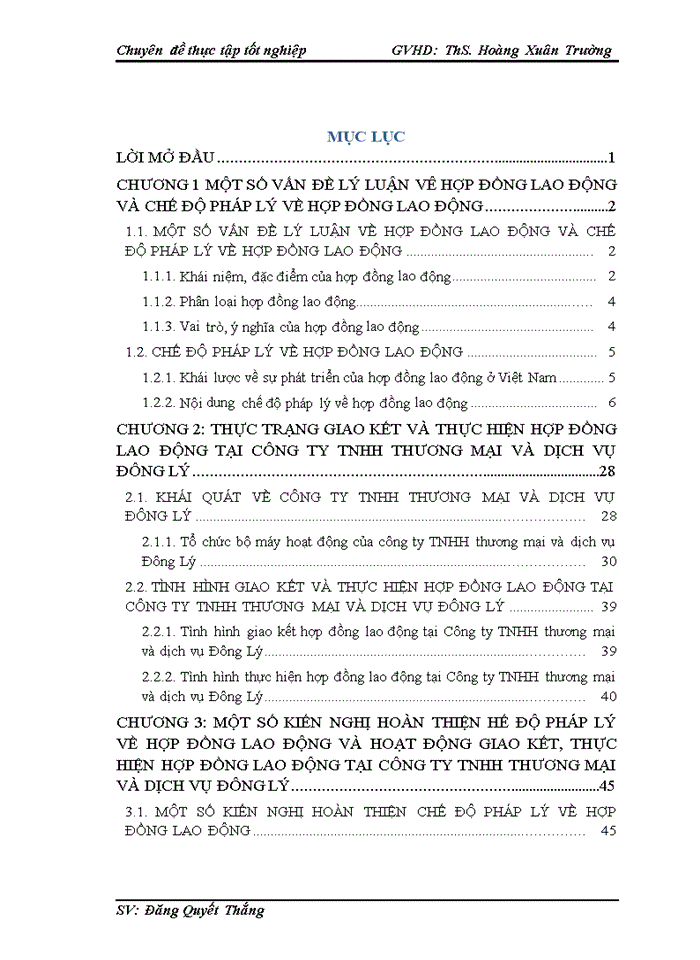 image for page Giao kết và thực hiện hợp đồng lao động và thực tiễn tại công ty tnhh thương mại và dịch vụ đông lý