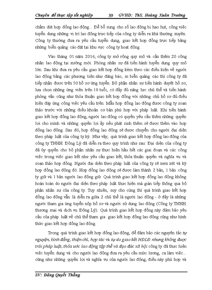 image for page Giao kết và thực hiện hợp đồng lao động và thực tiễn tại công ty tnhh thương mại và dịch vụ đông lý