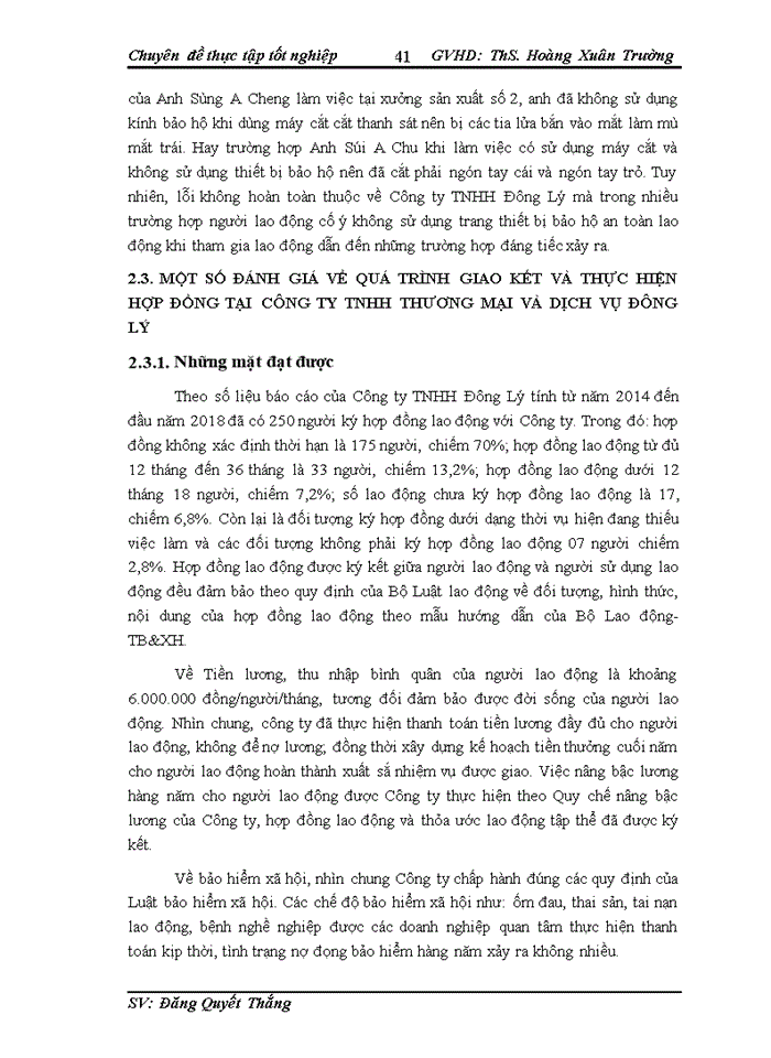 image for page Giao kết và thực hiện hợp đồng lao động và thực tiễn tại công ty tnhh thương mại và dịch vụ đông lý