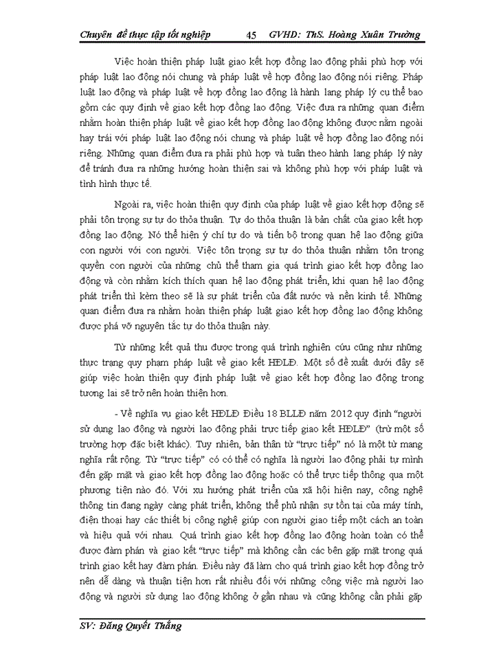 image for page Giao kết và thực hiện hợp đồng lao động và thực tiễn tại công ty tnhh thương mại và dịch vụ đông lý