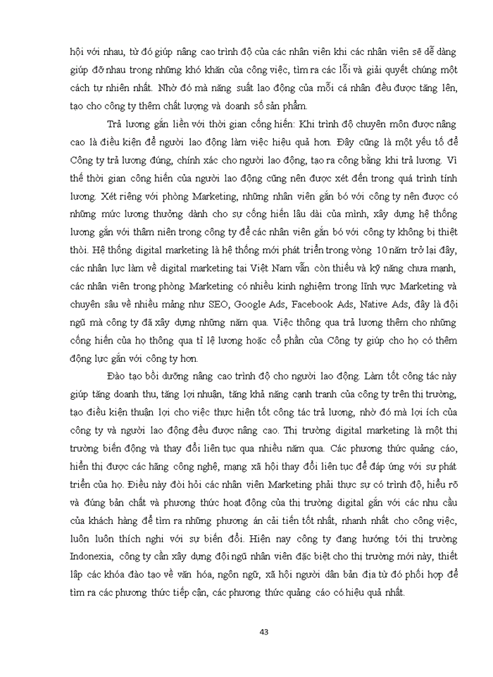 image for page Cải thiện hệ thống lương thưởng cho nhân viên phòng Marketing tại Công ty cổ phần Dược Phẩm Trí Lực