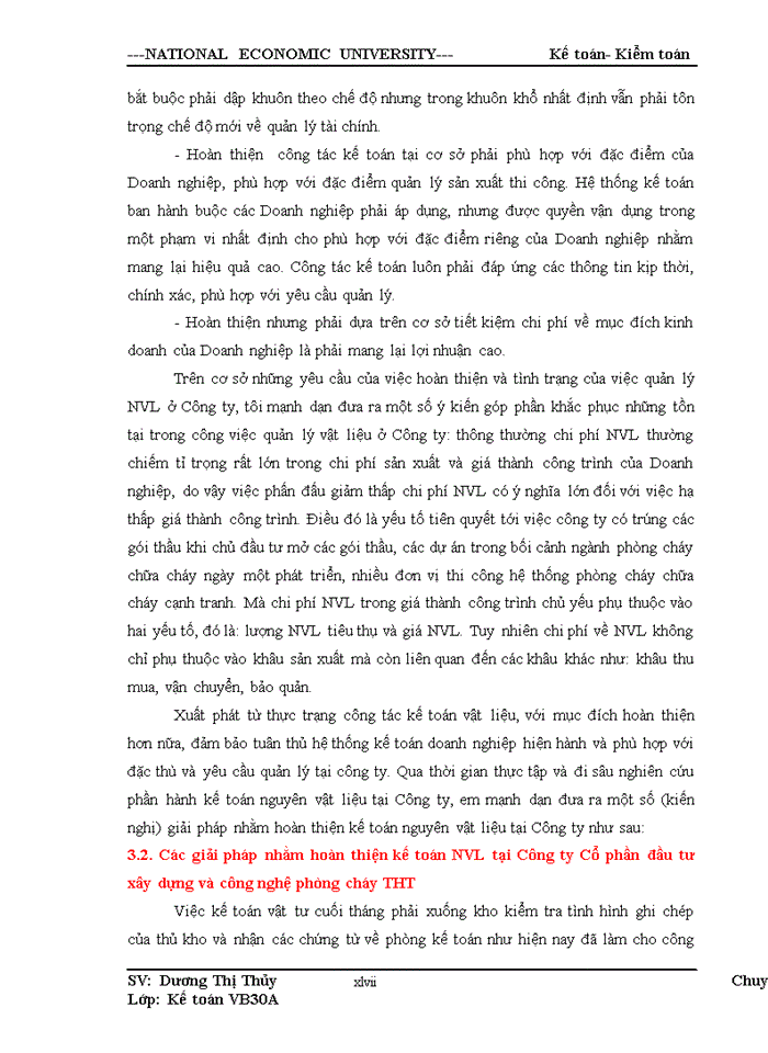 image for page Hoàn thiện kế toán nguyên liệu, vật liệu trong ngành thi công lắp đặt hệ thống phòng cháy chữa cháy tại công ty Cổ phần đầu tư xây dựng và công nghệ phòng cháy THT