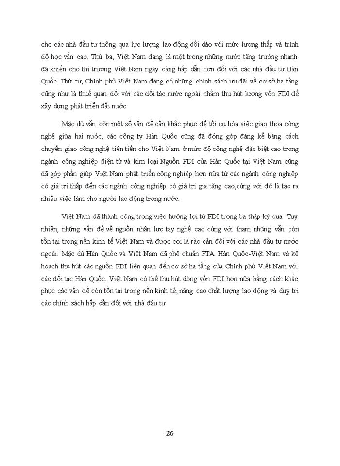 image for page Thu hút FDI Hàn Quốc vào Việt Nam: Thực trạng và triển vọng khi thực thi hiệp định thương mại tự do Việt Nam – Hàn Quốc (VKFTA)