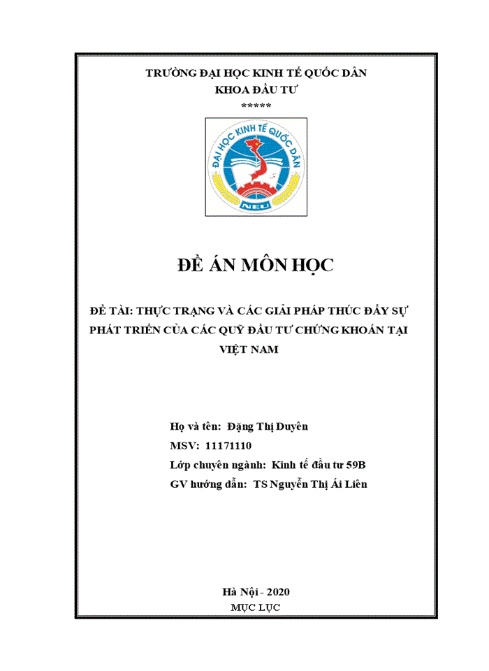 image for page Thực trạng và các giải pháp thúc đẩy sự phát triển của các quỹ đầu tư chứng khoán tại việt nam