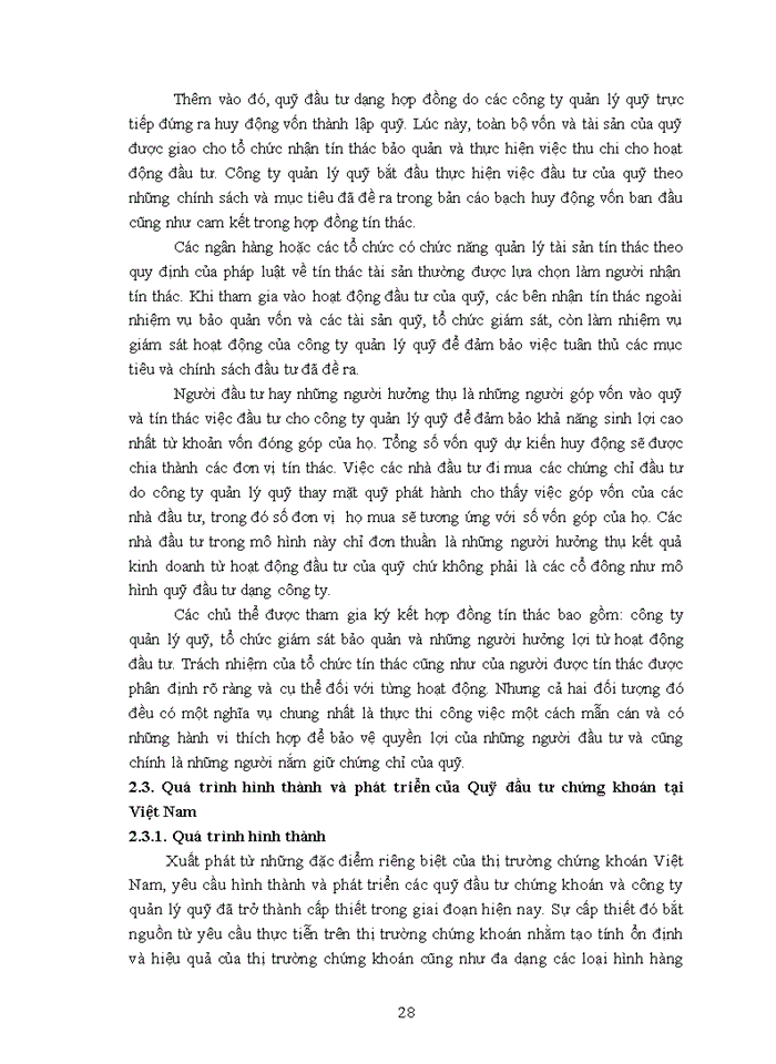 image for page Thực trạng và các giải pháp thúc đẩy sự phát triển của các quỹ đầu tư chứng khoán tại việt nam