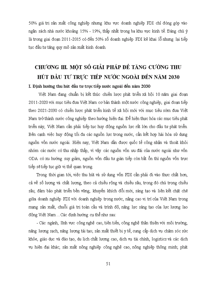 image for page Giải pháp để tăng cường thu hút đầu tư trực tiếp nước ngoài đến năm 2030