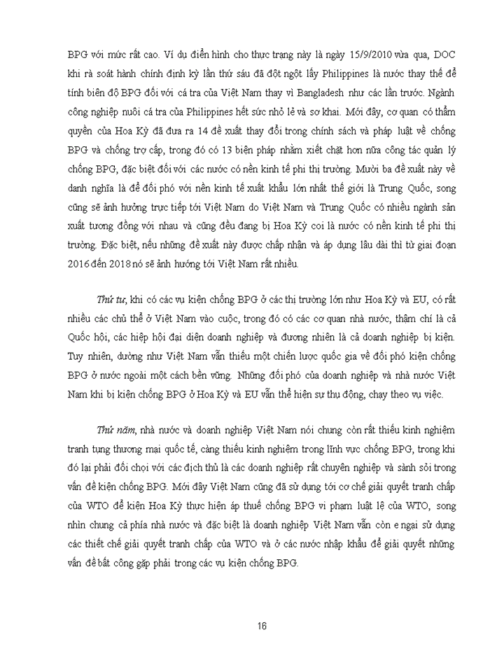 image for page Pháp luật về chống bán phá giá trong tổ chức thương mại thế giới và thực trạng chống bán phá giá của Việt Nam tại thị trường Hoa Kì và EU