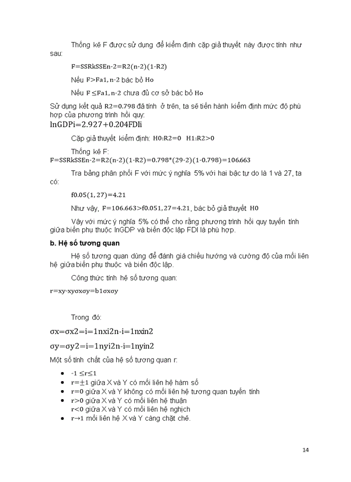 image for page Phân tích hồi quy - tương quan và ứng dụng trong phân tích các nhân tố ảnh hưởng đến GDP Việt Nam