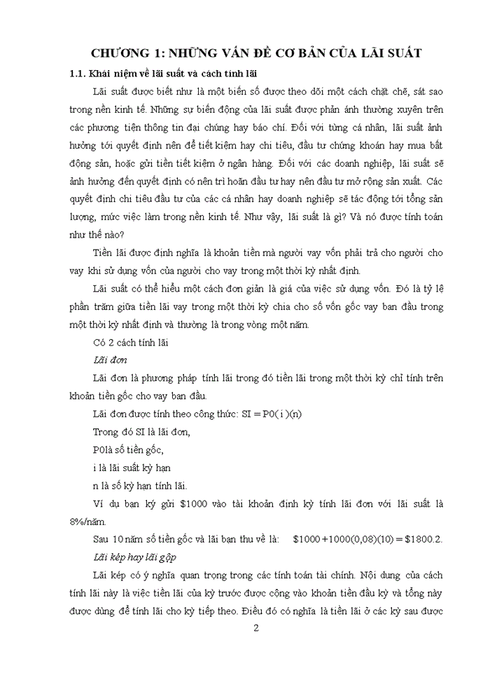 image for page Lãi suất và thực trạng lãi suất hiện nay ở Việt Nam