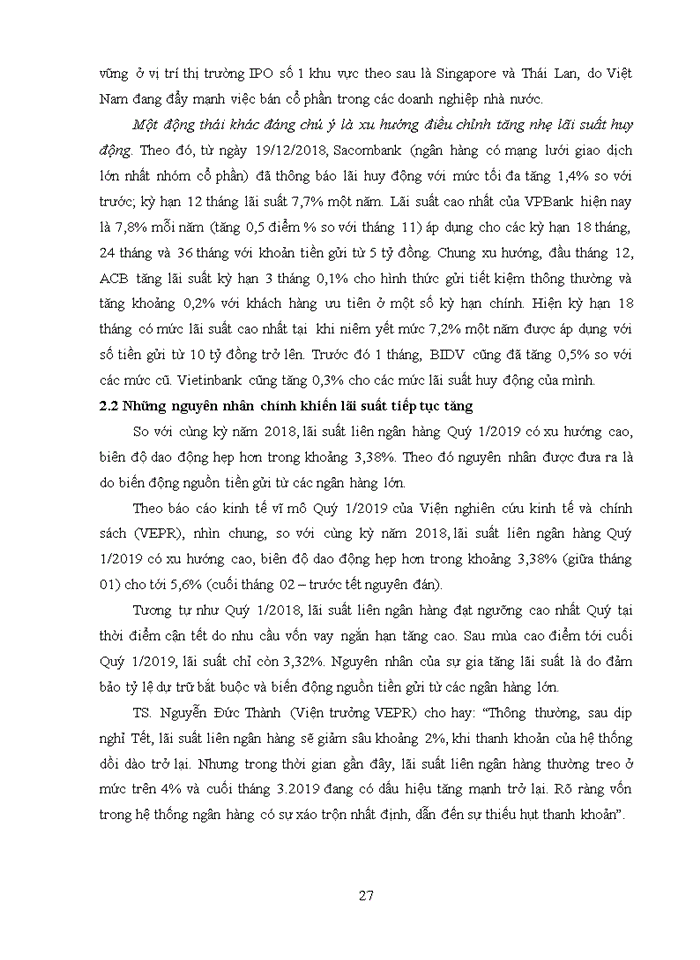 image for page Lãi suất và thực trạng lãi suất hiện nay ở Việt Nam