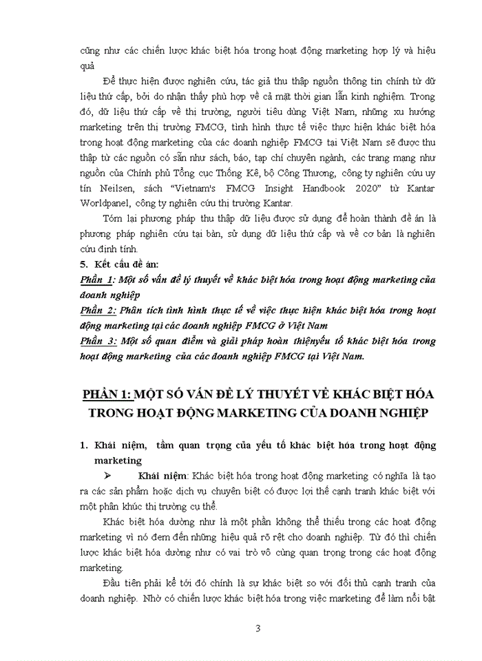 image for page Vai trò của yếu tố khác biệt hóa trong hoạt động marketing của doanh nghiệp