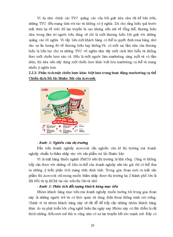 image for page Vai trò của yếu tố khác biệt hóa trong hoạt động marketing của doanh nghiệp