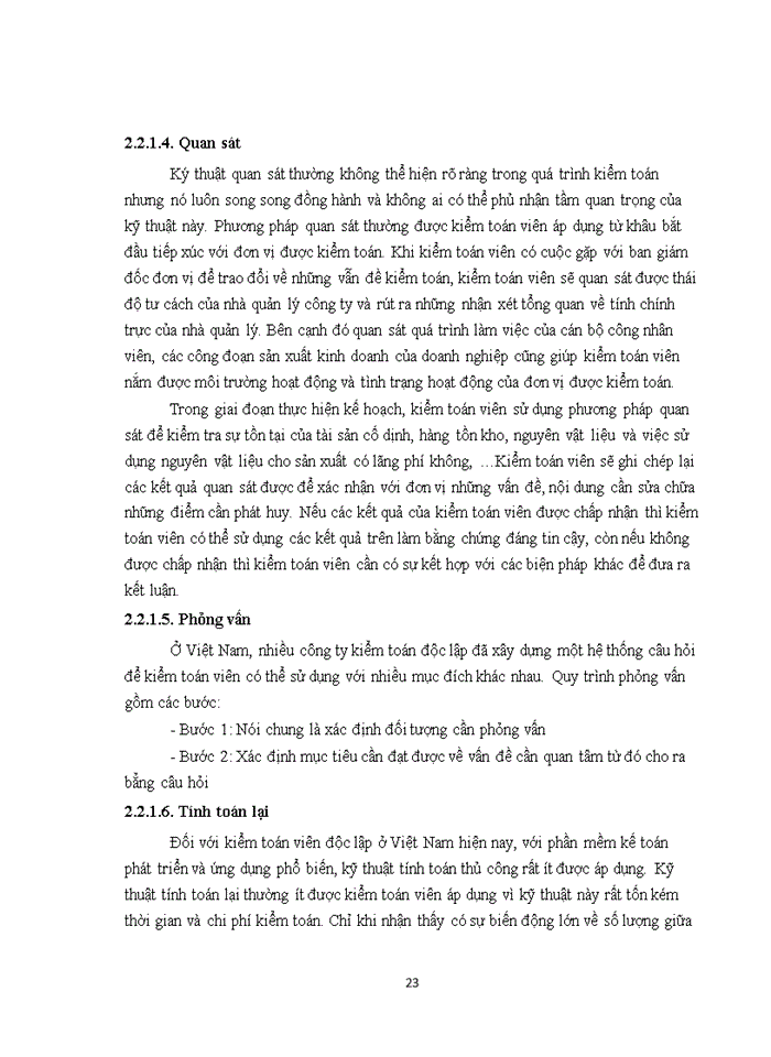 image for page Bằng chứng kiểm toán và các phương pháp kỹ thuật thu thập bằng chứng kiểm toán do kiểm toàn viên độc lập thực hiện tại Việt Nam