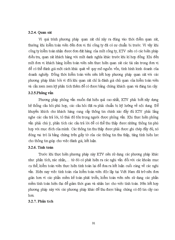 image for page Bằng chứng kiểm toán và các phương pháp kỹ thuật thu thập bằng chứng kiểm toán do kiểm toàn viên độc lập thực hiện tại Việt Nam