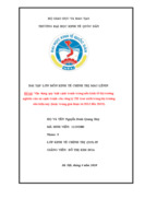 Vận dụng quy luật cạnh tranh trong nền kinh tế thị trường nghiên cứu sự cạnh tranh của công ty TH true milk trong thị trường sữa hiện nay (hoặc trong giai đoạn từ 2012 đến 2019).