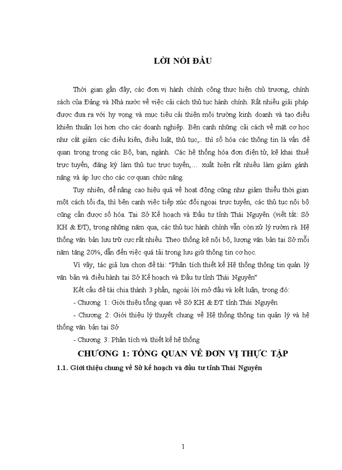 image for page Phân tích thiết kế Hệ thống thông tin quản lý văn bản và điều hành tại Sở Kế hoạch và Đầu tư tỉnh Thái Nguyên