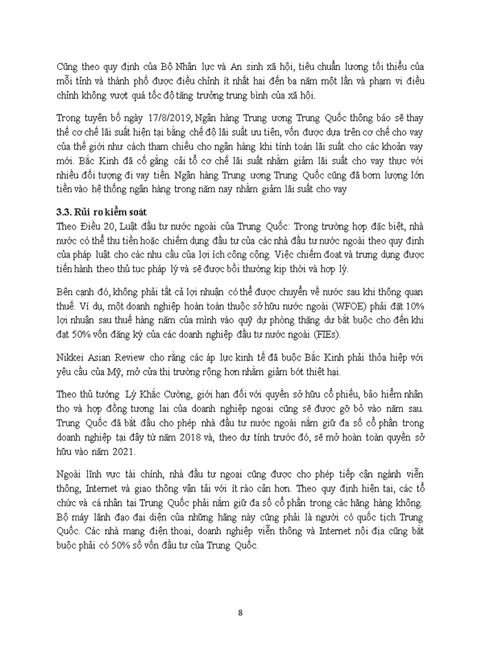image for page Phân tích các yếu tố liên quan đến từng quốc gia. Đánh giá rủi ro chính trị khi công ty hoạt động tại các quốc gia và đưa ra lựa chọn đầu tư