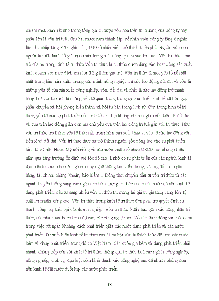 image for page Vai trò của tri thức đối với ý thức và vai trò của tri thức trong hoạt động của con người ở Việt Nam