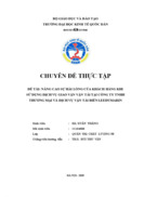 Nâng cao sự hài lòng của khách hàng khi sử dụng dịch vụ giao nhận vận tải tại với Công ty TNHH TM &DV Vận tải biển Leedumarin