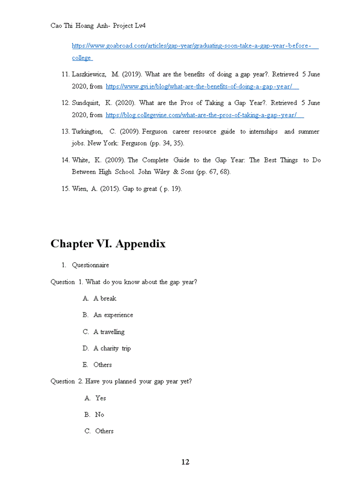 image for page The trend of choosing the gap-year to IBD students
