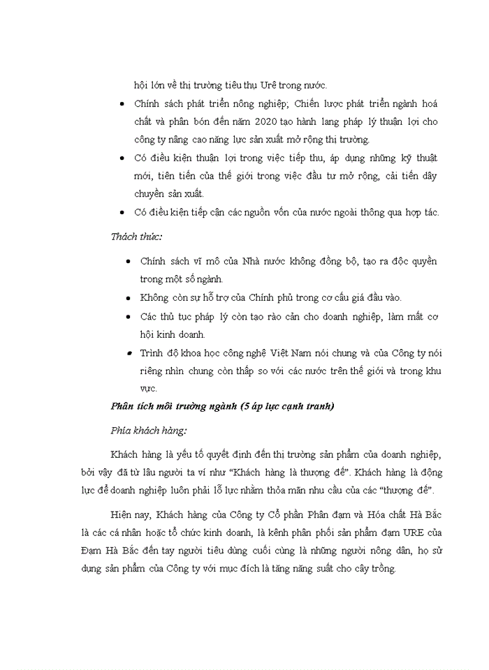 image for page Thực trạng và giải pháp phát triển sản xuất kinh doanh của công ty Cổ phần Phân đạm và Hóa chất Hà Bắc