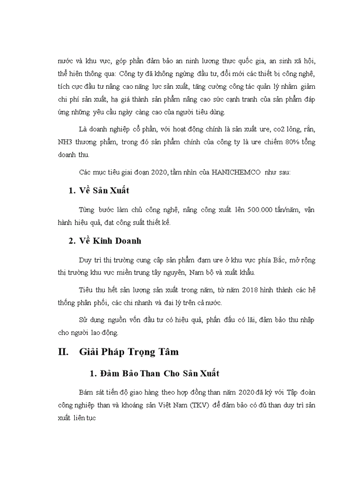 image for page Thực trạng và giải pháp phát triển sản xuất kinh doanh của công ty Cổ phần Phân đạm và Hóa chất Hà Bắc