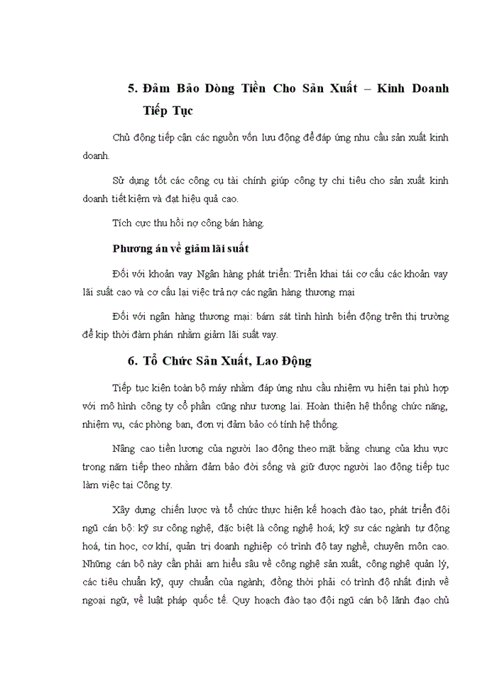image for page Thực trạng và giải pháp phát triển sản xuất kinh doanh của công ty Cổ phần Phân đạm và Hóa chất Hà Bắc