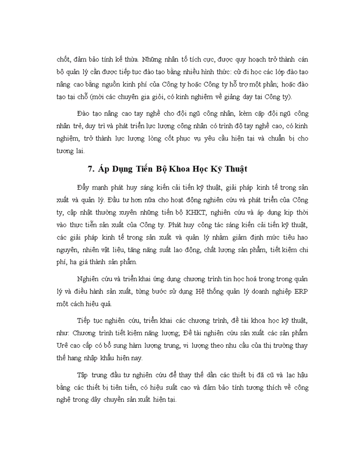 image for page Thực trạng và giải pháp phát triển sản xuất kinh doanh của công ty Cổ phần Phân đạm và Hóa chất Hà Bắc