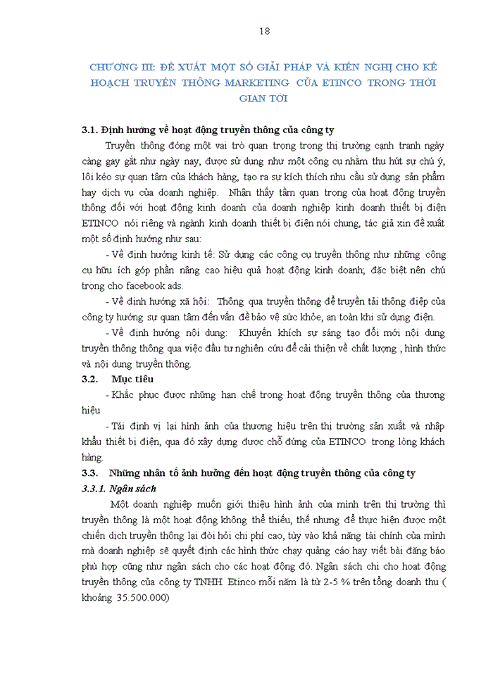 image for page Hoàn thiện hoạt động truyền thông của công ty TNHH nhập khẩu và sản xuất thiết bị điện ETINCO