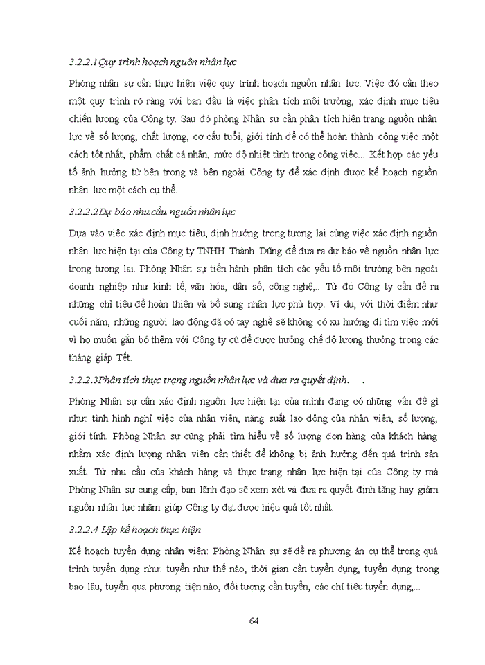 image for page Hoàn thiện công tác đào tạo và phát triển nguồn nhân lực tại Công ty TNHH Thành Dũng