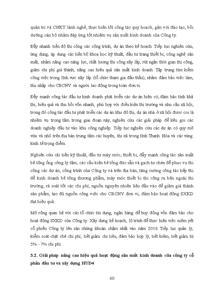 image for page Phân tích hoạt động sản xuất kinh doanh của Công ty cổ phần đầu tư và xây dựng HUD4