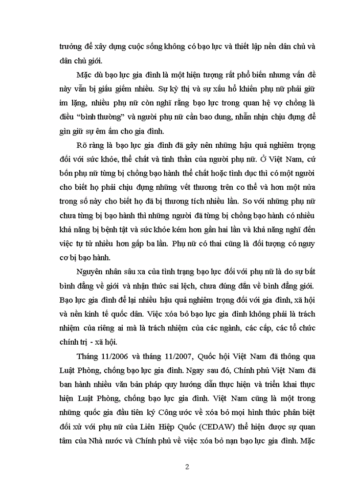 image for page Vai trò của nhân viên công tác xã hội trong hoạt động tham vấn cho phụ nữ bị bạo lực gia đình tại Ngôi nhà Bình Yên - Trung tâm phụ nữ và phát triển