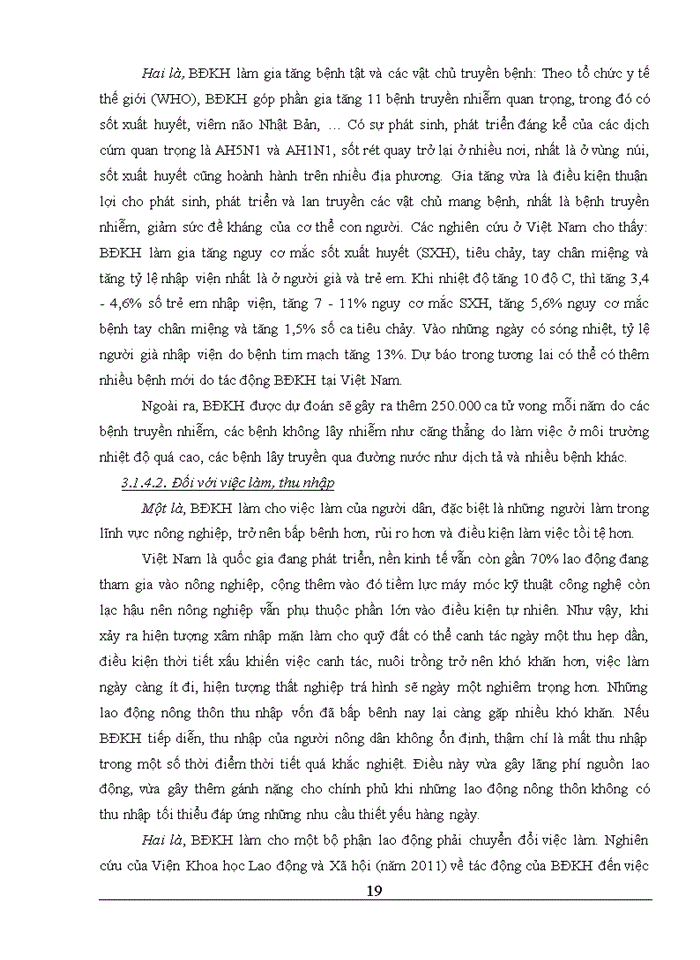 image for page Biến đổi khí hậu và ảnh hưởng của biến đổi khí hậu đến phát triển kinh tế việt nam