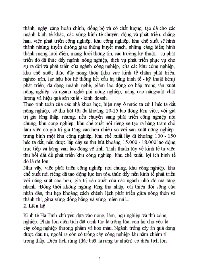 image for page Phân tích vai trò ngành công nghiệp trong phát triển kinh tế xã hội nông thôn