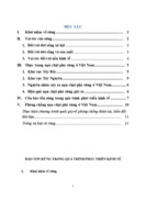 Bảo tồn rừng trong quá trình phát triển kinh tế