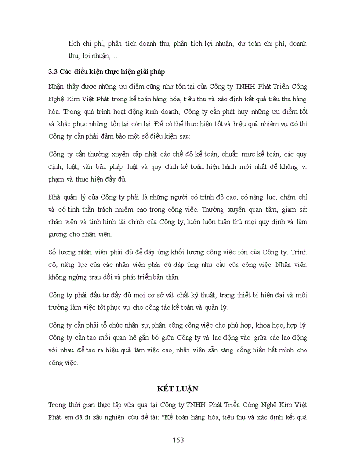 image for page Kế toán hàng hóa, tiêu thụ và xác định kết quả tiêu thụ hàng hóa tại công ty tnhh phát triển công nghệ kim việt phát