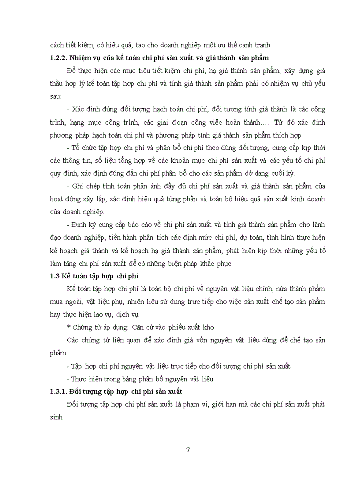 image for page Hoàn thiện kế toán chi phí sản xuất và tính giá thành sản phẩm xây lắp tại xí nghiệp 11 – chi nhánh tổng công ty 319 bộ quốc phòng